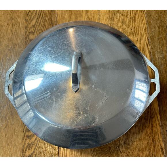 Vintage Supermaid Supreme Cookware 4qt Round Dutch Oven w/ Basting Lid Handles - Picture 1 of 7